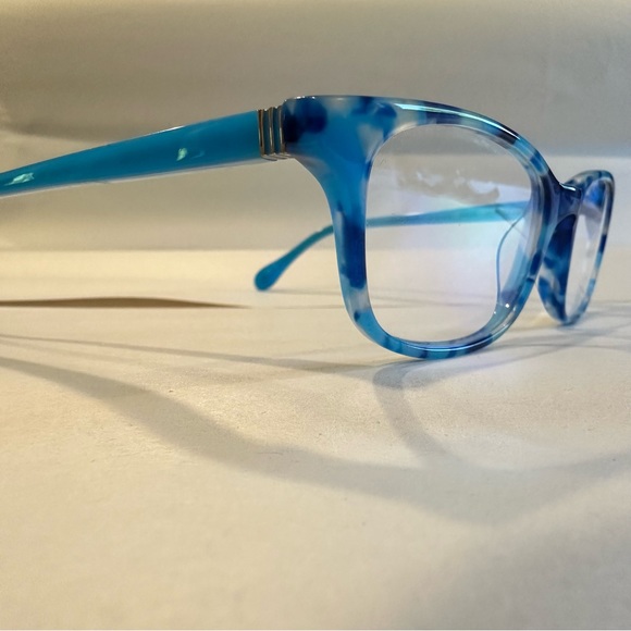 Lilly Pulitzer Kids Dossie Prescription Glasses Frame Fun Blue Tortoise Shell - Picture 2 of 7